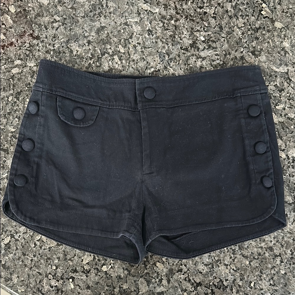 Pins & Needles Navy Cotton Nautical Shorts